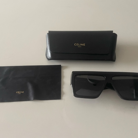 CELINE 60MM Flat-Top Square Sunglasses